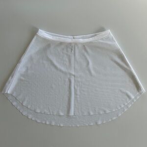 Eleve Tulip Mesh White Ballet Skirt Adult M NEVER WORN